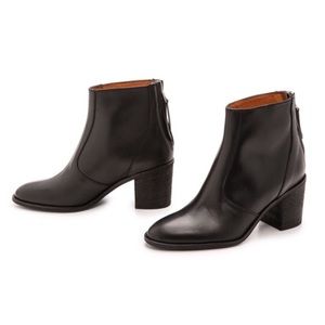 LIKE NEW CONDITION Madewell Black Leather Bootie